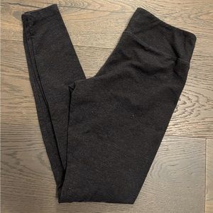 Ballys girls charcoal gray leggings sz 10/12 NWT Ret $98